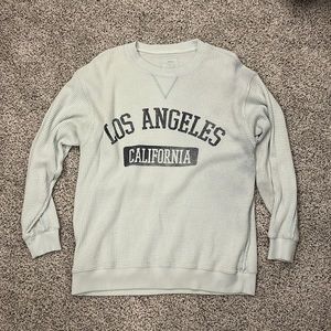 aerie waffle knit sweater